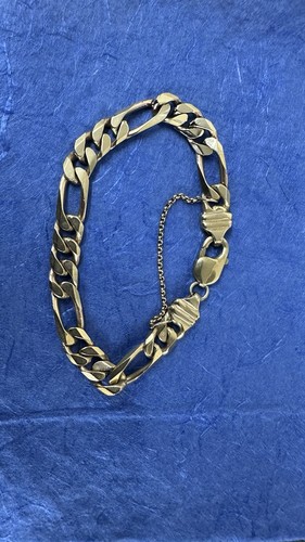 9ct yellow solid - 9ct, figaro