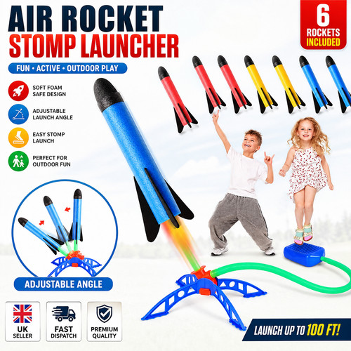 Stomp rocket launcher kids - rocket, 3