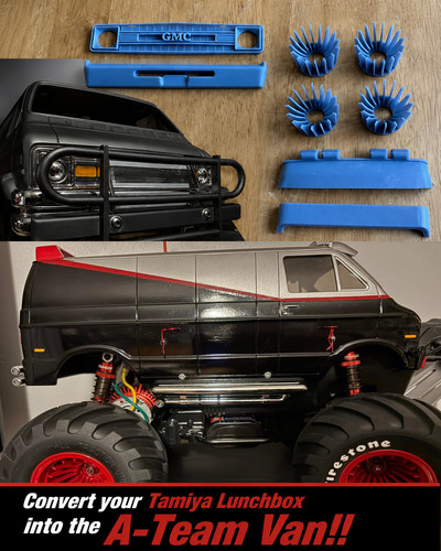 Tamiya lunchbox gmc team - lunchbox, to