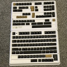 GMK CYL Black & Gold Keycaps