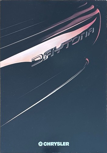 Chrysler daytona brochure - daytona,