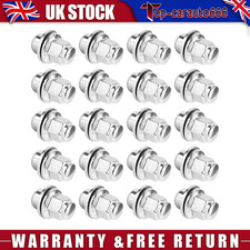 20Pcs M12x1.5 Wheel Nuts 19mm