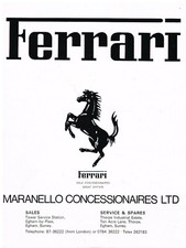 FERRARI 512BB 308GTB/GTS