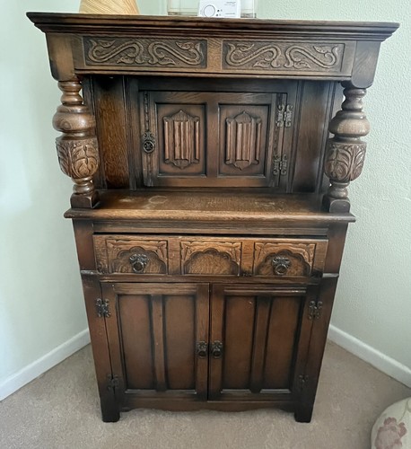 Antique court cupboard - antique,