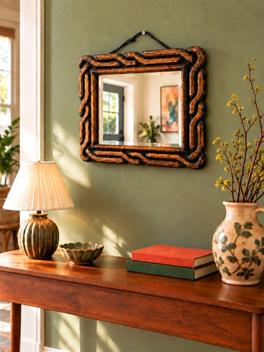 Vintage carved wood - carved,