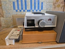 Vintage slide projector with