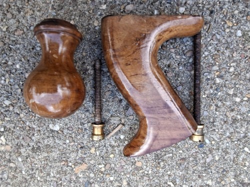 Faithfull wooden knob and - knob,