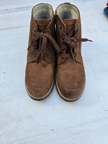 Clarks lace boys - clarks, tan