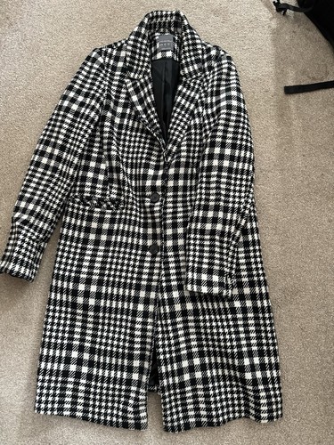 Primark checkered long - , coat