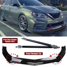 Glossy Front Bumper Lip
