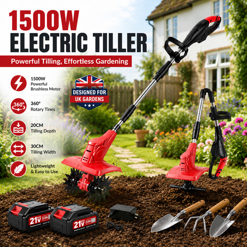 21v cordless cultivator - cordless,