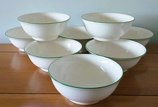 6 SPODE CHRISTMAS TREE SOUP CEREAL DESSERT BOWLS READ DESCRIPTION EXCELLENT COND