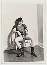 Vintage Male Nude Beat Figure 1960s 5" x 7" Original B+W Photograph Gay Interest