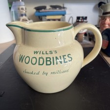VERY RARE WILL'S  WOODBINE CIGARETTES  JUG  FROM THE 1940'S/50'S