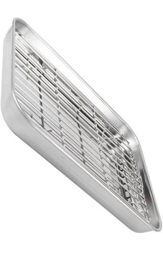 Stainless steel baking pan - stainless,