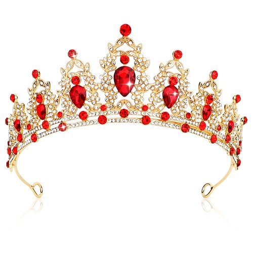 Cieher gold and red - and, queen