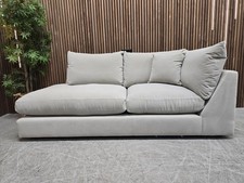 Designer Label Seattle LHF Chaise Sofa In Cyman Soft Stone  