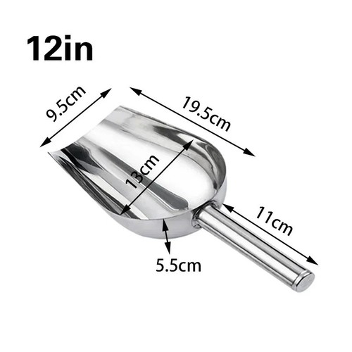 Stainless steel ice cube - ice, flour