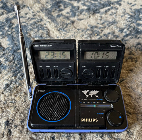 Philips d1868 vintage travel - d1868,