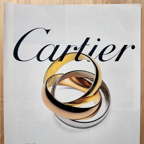 1996 cartier jewelry rolling - cartier,