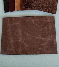 Leather offcuts. Real leather
