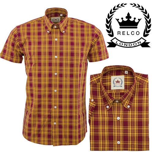 Relco men burgundy - men's, mustard