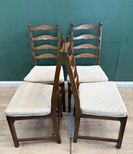 Ercol Set Of 4x Dining