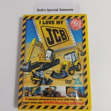 I Love My JCB DVD Kids Animation Digger Adventures Construction Vehicles U