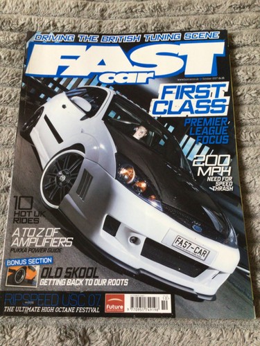 Fast car magazine - magazine, 2007