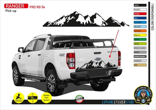 Sticker 4x4 rear box - 4x4,