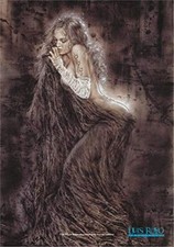 Luis Royo  fabric poster v10