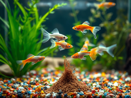Premium fry nano fish food - &,