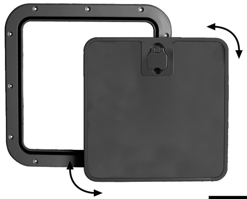 Boat deck inspection hatch - boat,