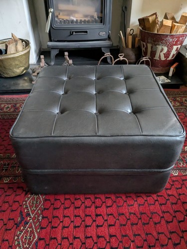 Black faux leather - black,