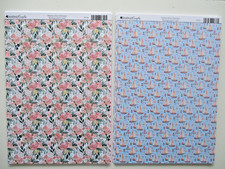 A4 Kanban Card Pack -12 sheets - Watercolour Dreams - summer , hobbies , flowers