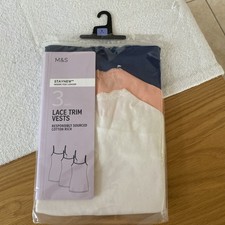 NEW M&S StayNew  3pk Cotton
