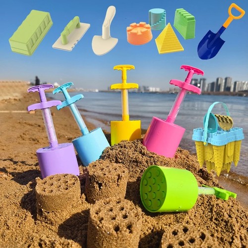 Kids beach sand toy set - beach, castle
