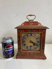 Beautiful Vintage Charles Frodsham  Chinoserie Desk Clock