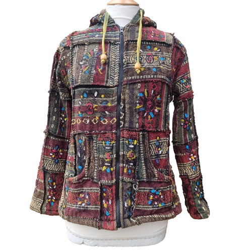 Arko patchwork elf hood jacket - arko,