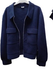 Arket - Navy Blue, Merino Wool