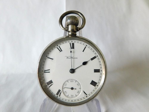 Silver cased 16s - , waltham