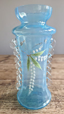 Vintage Victorian Blue Ribbed