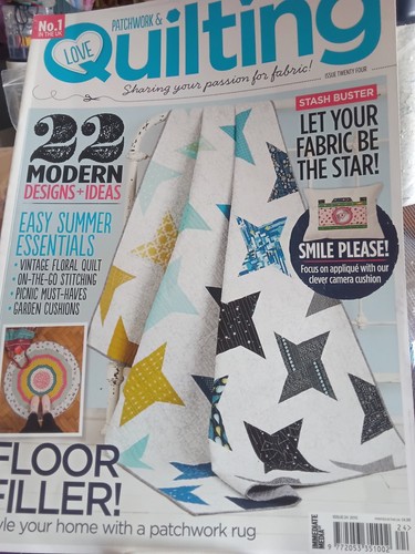 Love patchwork and quilting - and,