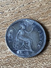 Silver Groat Four Pence Coin