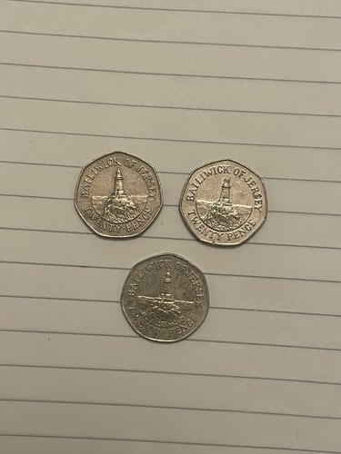 Bailiwick jersey 20p - 20p, coins