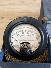 Thermo Galvanometer Model 425 Weston Electric Vintage Panel Meter - E51