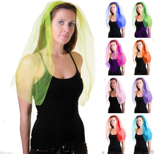 Ladies net veil - net, hair