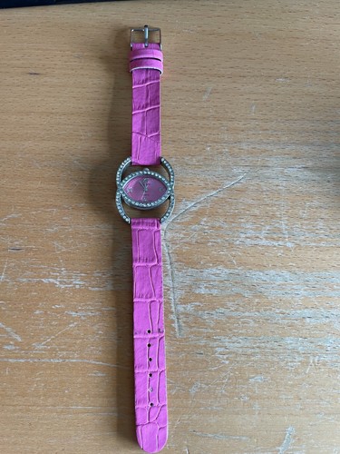 Figaro oval pink watch ladies