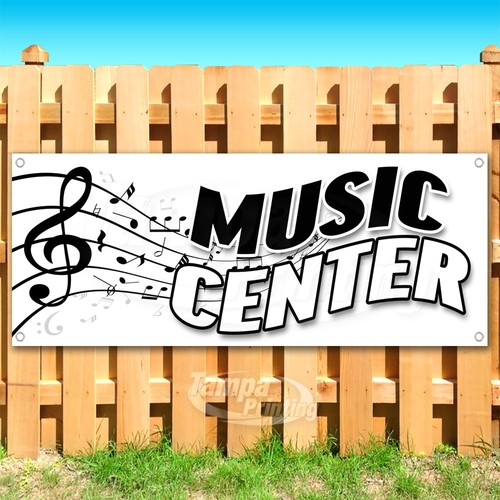Music center advertising - center,