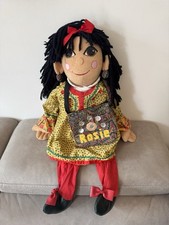 RARE VINTAGE 1999 ROSIE AND JIM 30" ROSIE LARGE RAGDOLL With BAG EXCELLENT COND